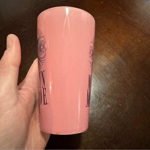 Pink Marilyn Monroe Coffee Mug Old Hollywood Memorabilia Large Beautiful Cup - Picture 3 of 12